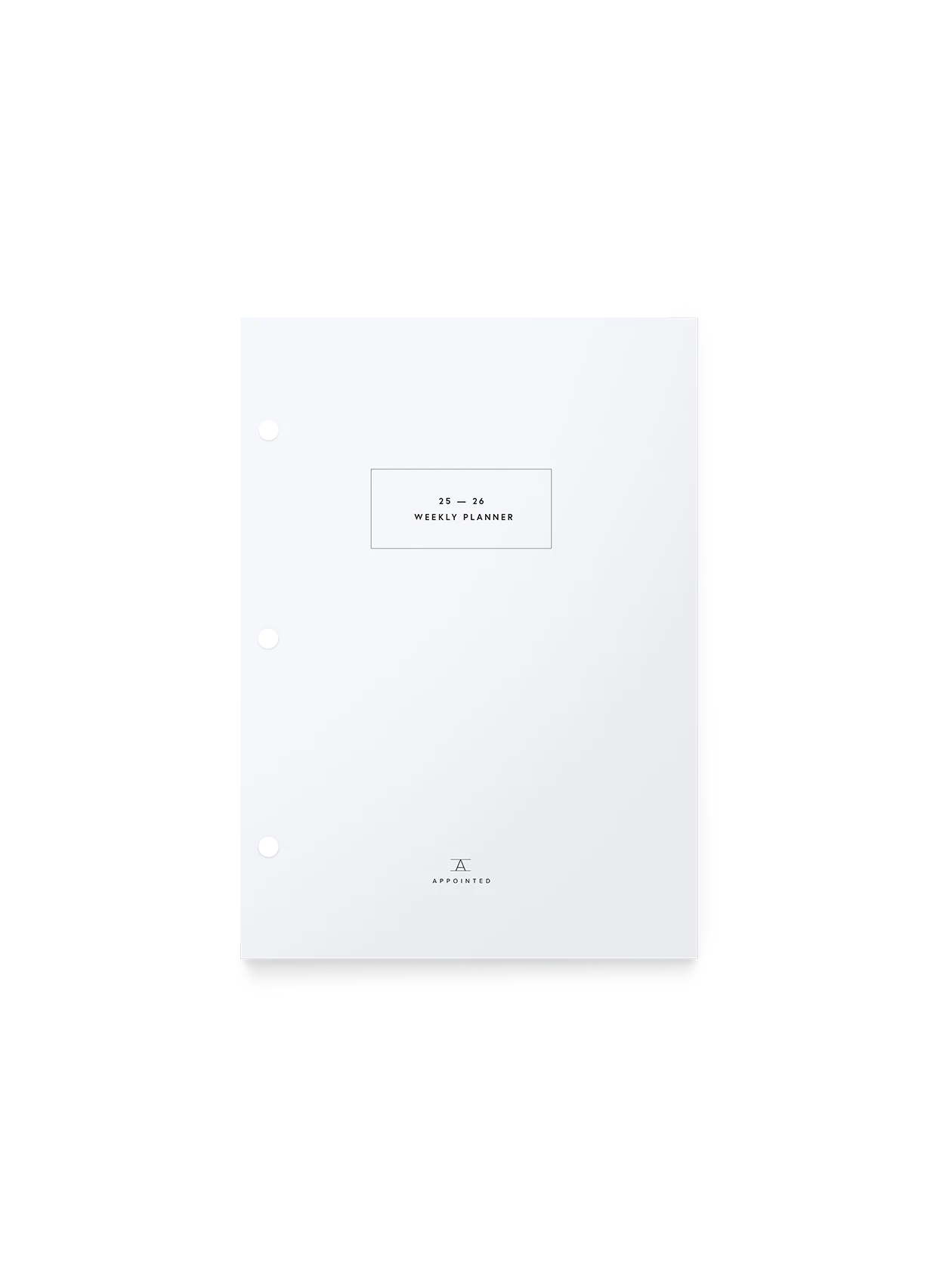 25-26 Compact Binder Planner Insert